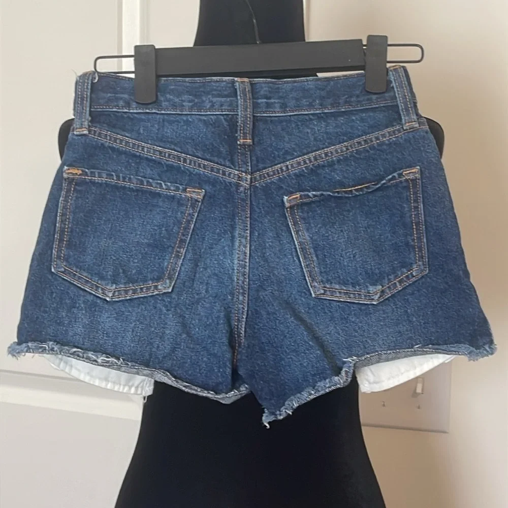 2 Pairs of Old Navy Adjustable Denim Shorts Size 8